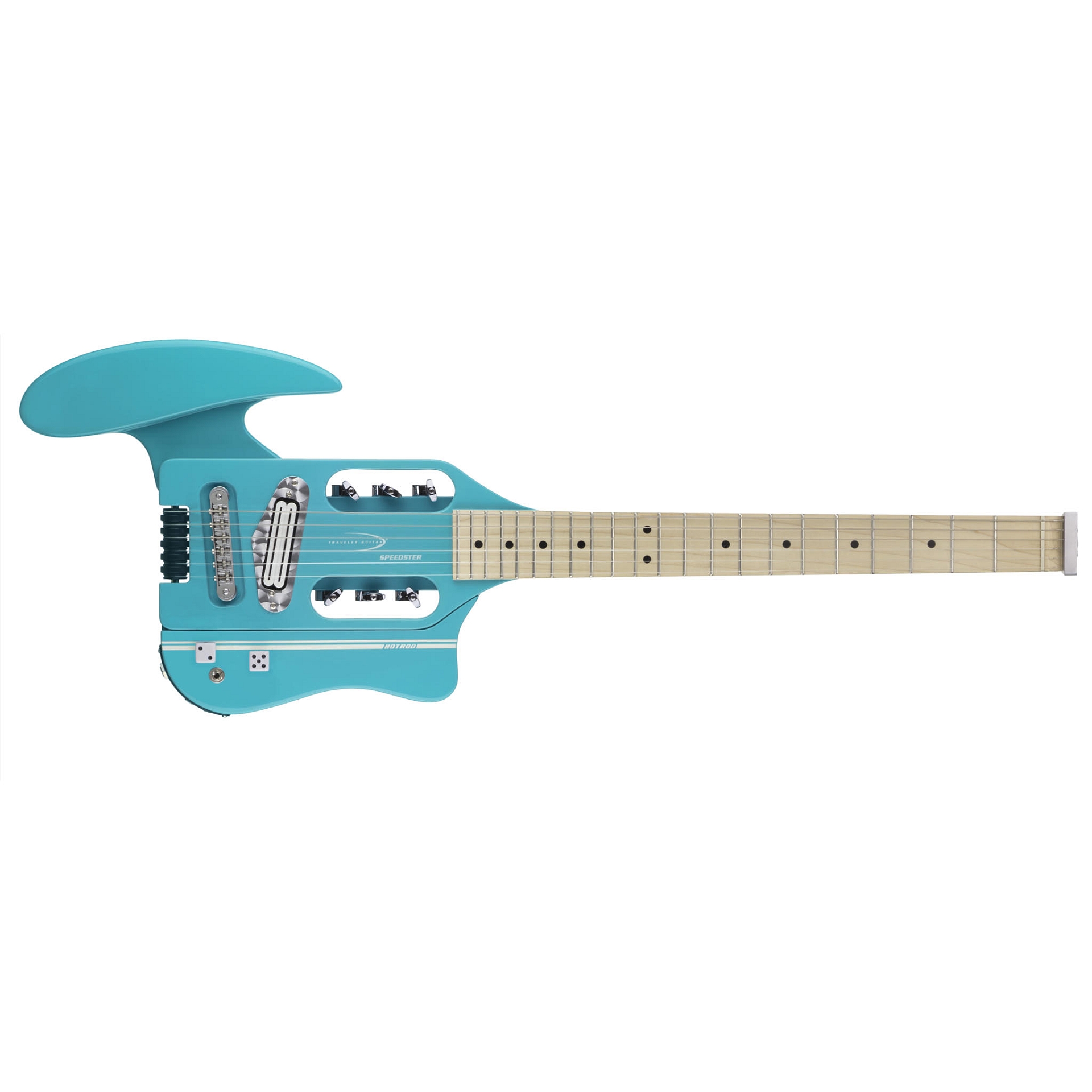 Traveler Guitar - Speedster Deluxe - Hot Rod Blue