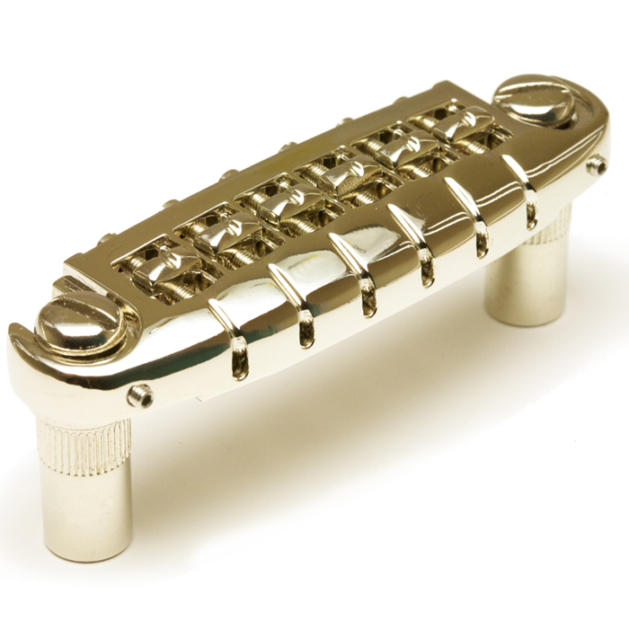 ResoMax PM-8593-BN - NW1 Wraparound Bridge with ResoMax Saddles (Imperial Posts) - Nickel