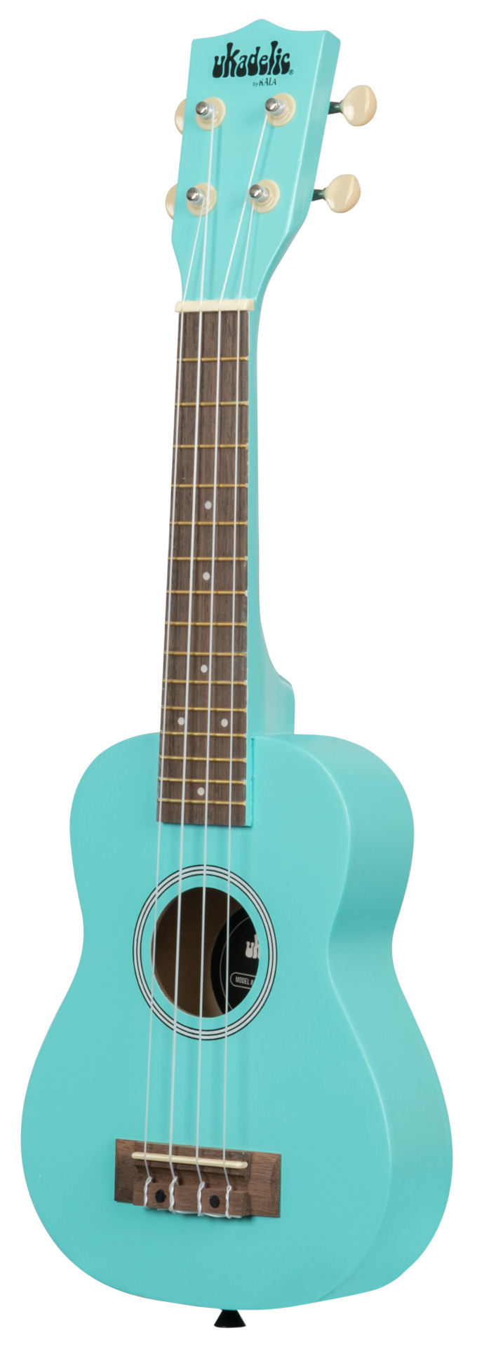KALA Ukadelic UK-FROSTBITE - Frost Bite Soprano Ukulele, with Tote Bag