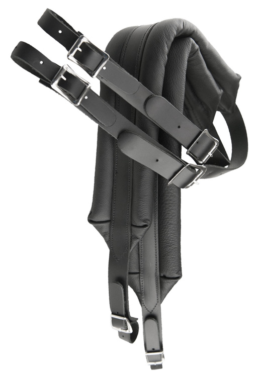 Perri's 2077 Akkordeon Gurt Leder schwarz