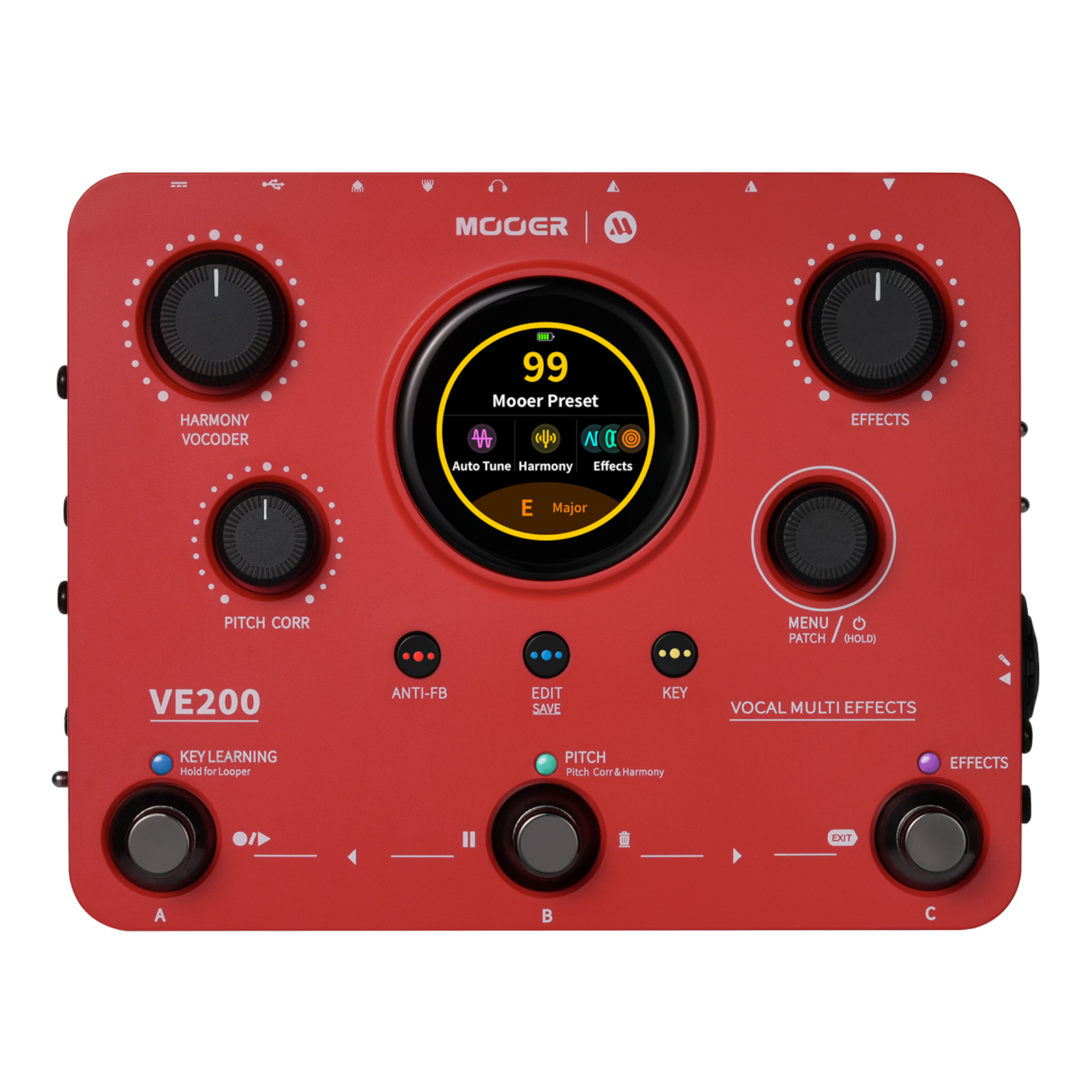 Mooer VE 200 Intelligent Vocal Multi-Effects