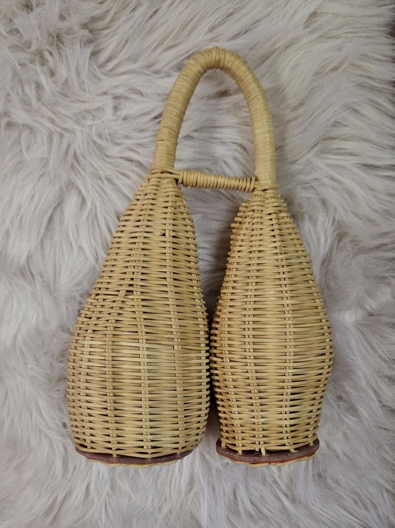 MEINL DO1 Percussion Double Shaker - Coconut Bottom