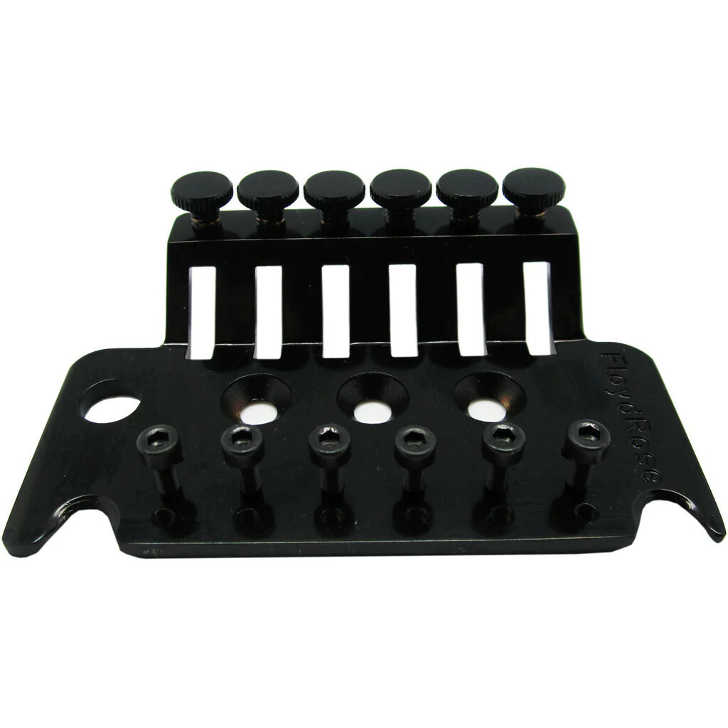 Floyd Rose FR1TBPB - 1000 Series Tremolo 6-String Base Plate - Black