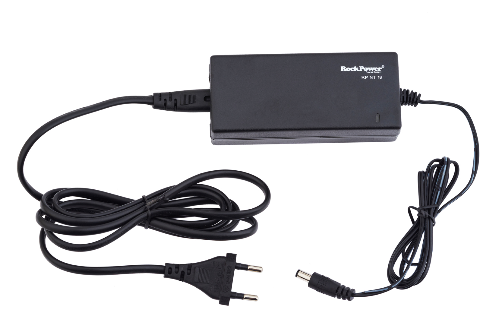 RockPower NT 18 - Power Supply Adapter (16V DC, 2.400 mA, (+) Center, Euro Plug)