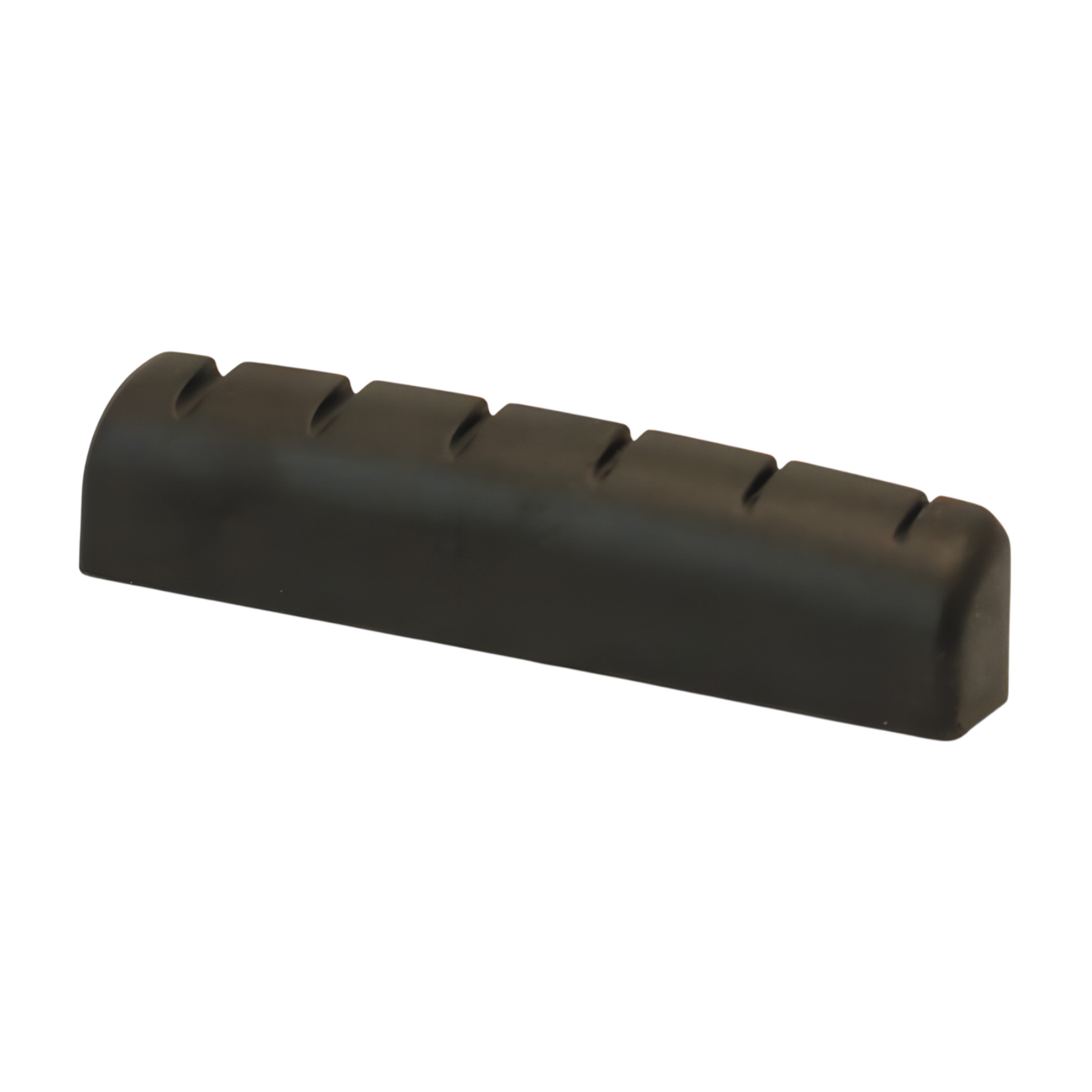 Black TUSQ XL PT-6061-L0 - Slotted Guitar Nut - Electric, E-Style, Rounded, Flat, Lefthand