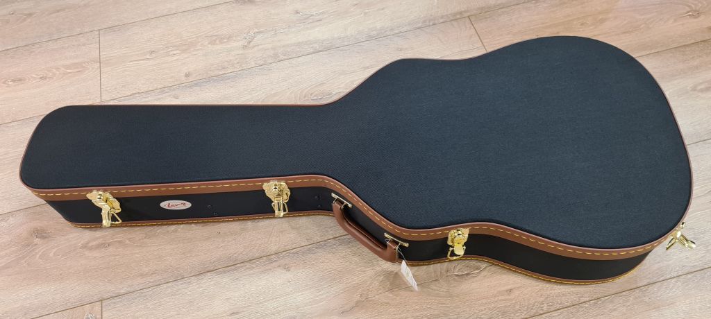 LENZ MBT-800 Koffer für Westerngitarre, Deluxe, Holz