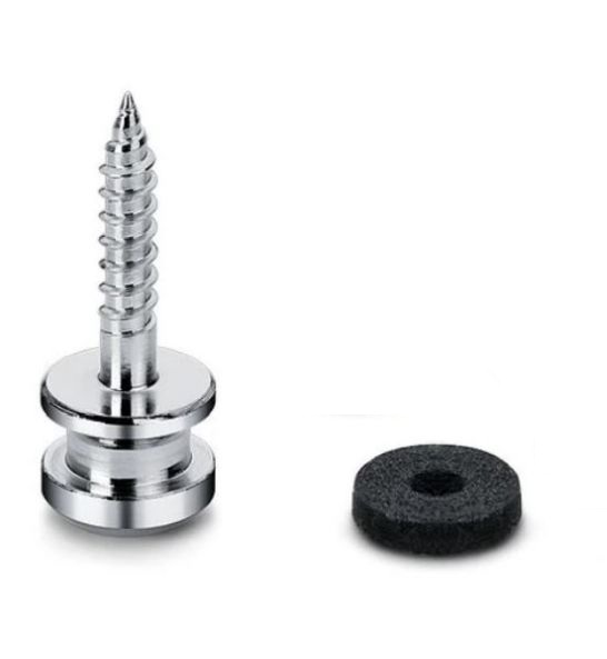 Schaller 446110 S-LOCK Buttons chrome - 1 Stück