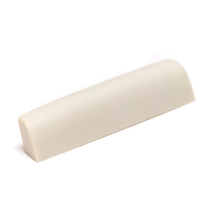 TUSQ PQ-M100-00 - Acoustic Guitar Nut, Angled Bottom, Blank