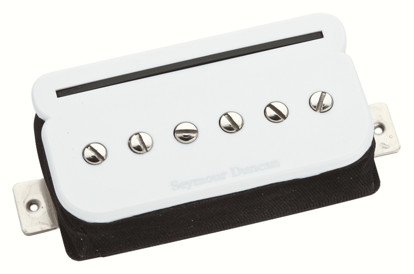 Seymour Duncan SHPR-2b - P-Rails Hot Bridge Humbucker - White