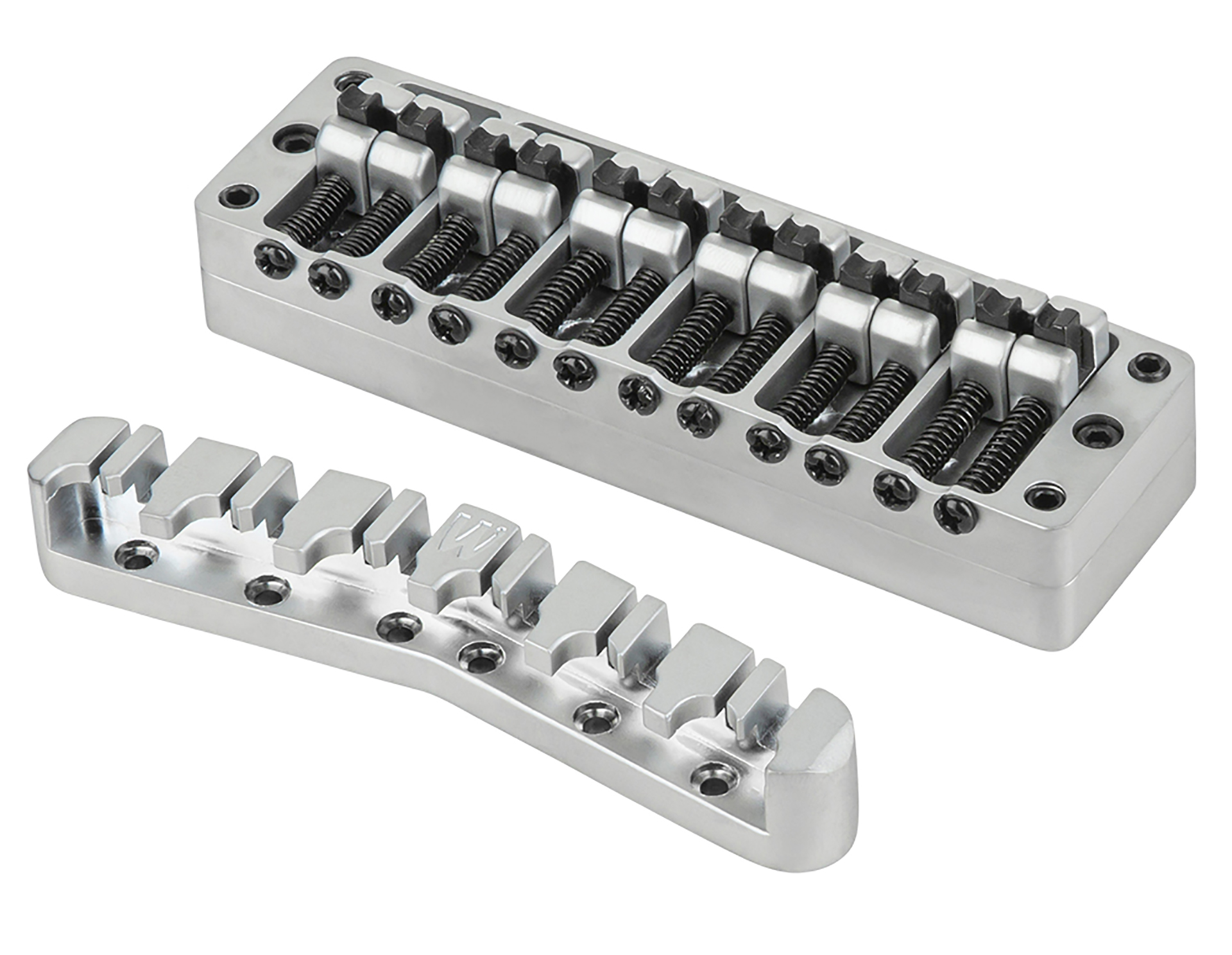Warwick Parts - Tailpiece, 12-String - Satin Chrome
