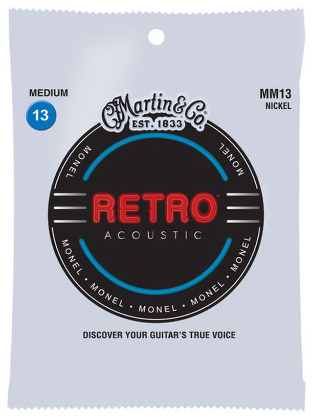 MARTIN MM-13 013-056 Retro Saiten Satz für Westerngitarre, Medium