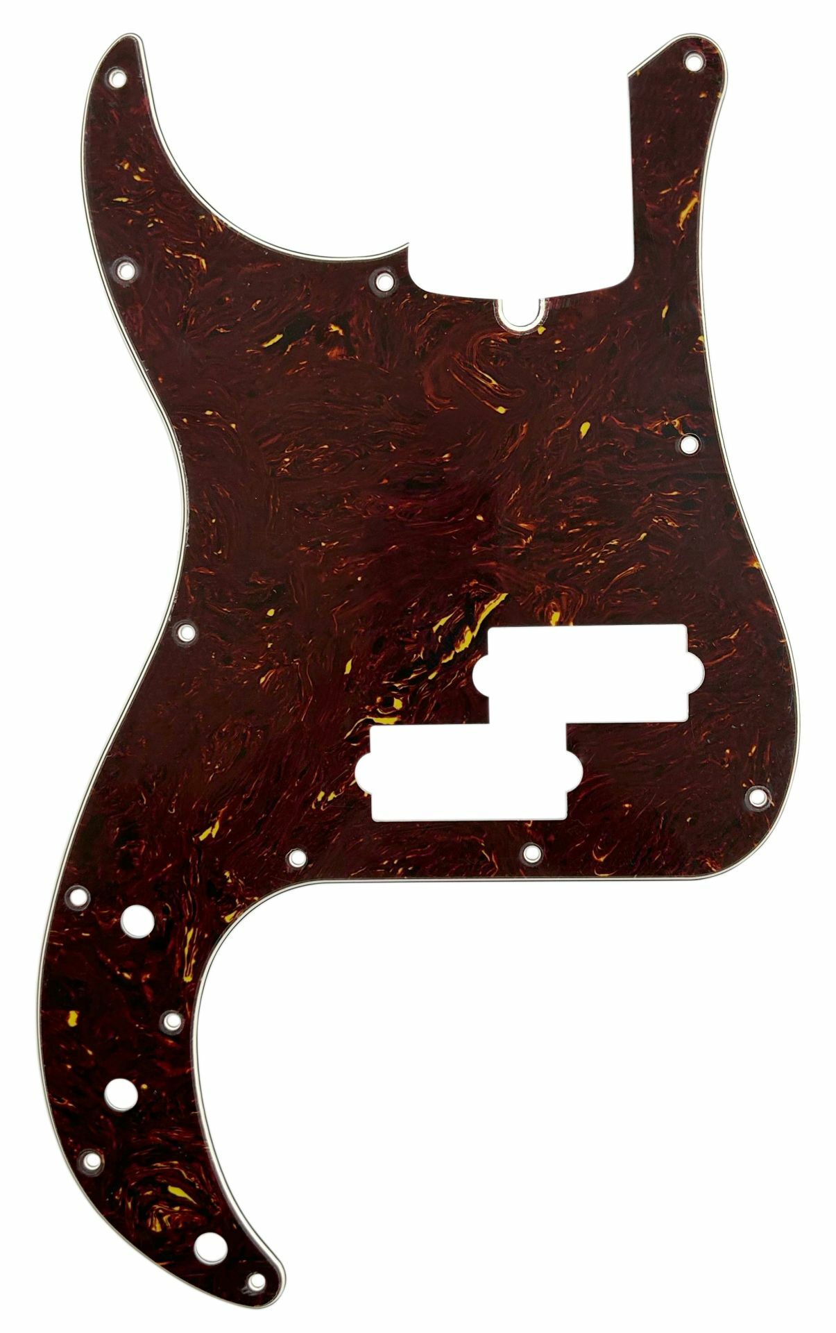 D'Andrea P-Bass Pickguard (DPP PB TORTPBP SS LH), Tortoise, Lefthand