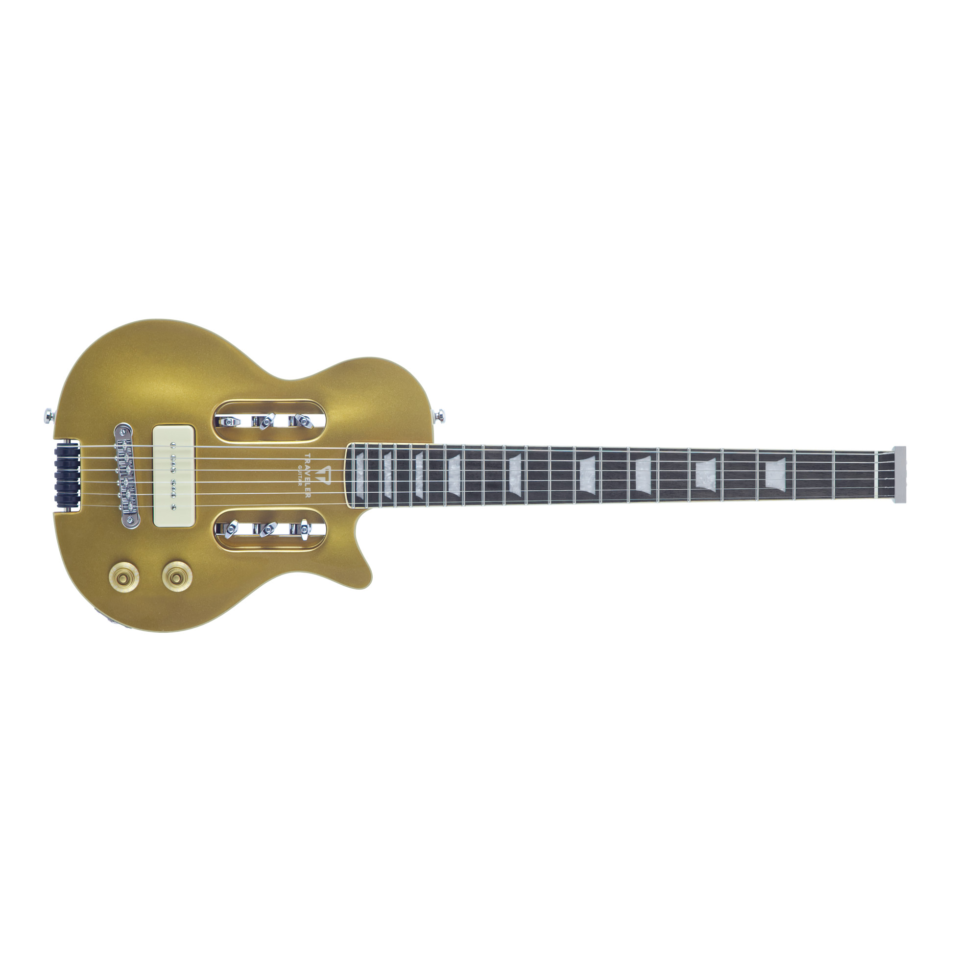 Traveler Guitar - EG-1 Deluxe P90 - Gold