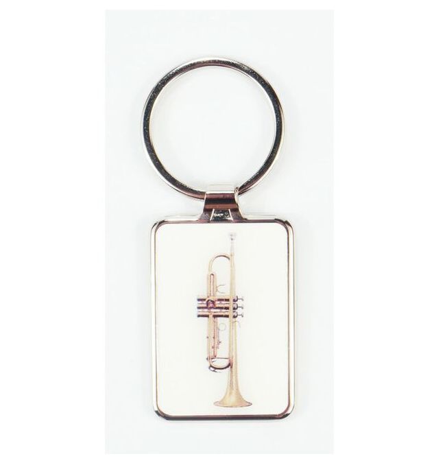 Schlüsselanhänger Trompete (UV Digitaldruck)
