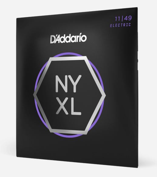 D'ADDARIO NYXL1149 Nickel Wound, Medium 11-49, Saiten Satz E-Gitarre