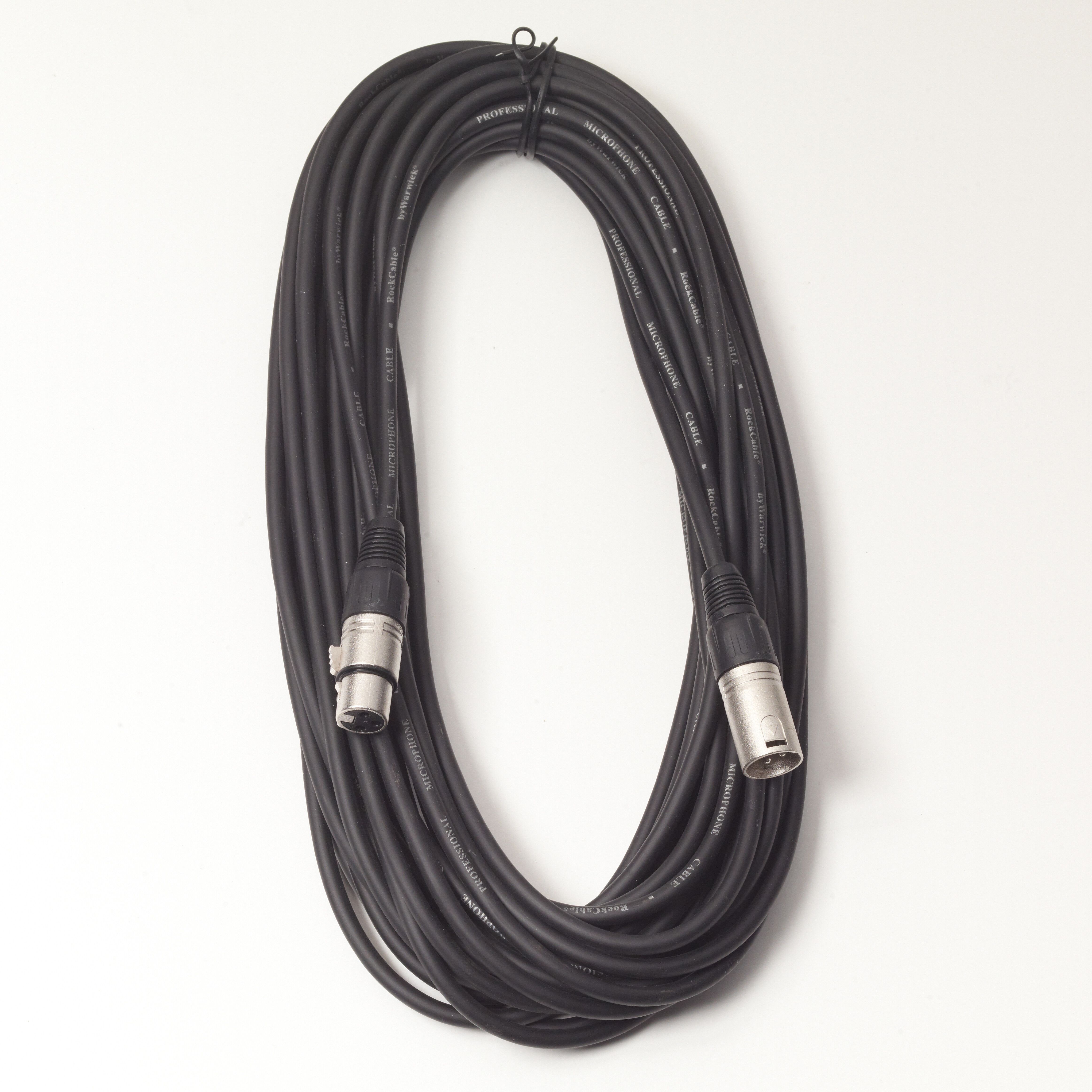 RockCable Microphone Cable - XLR (male) / XLR (female) - 10 m / 32.8 ft