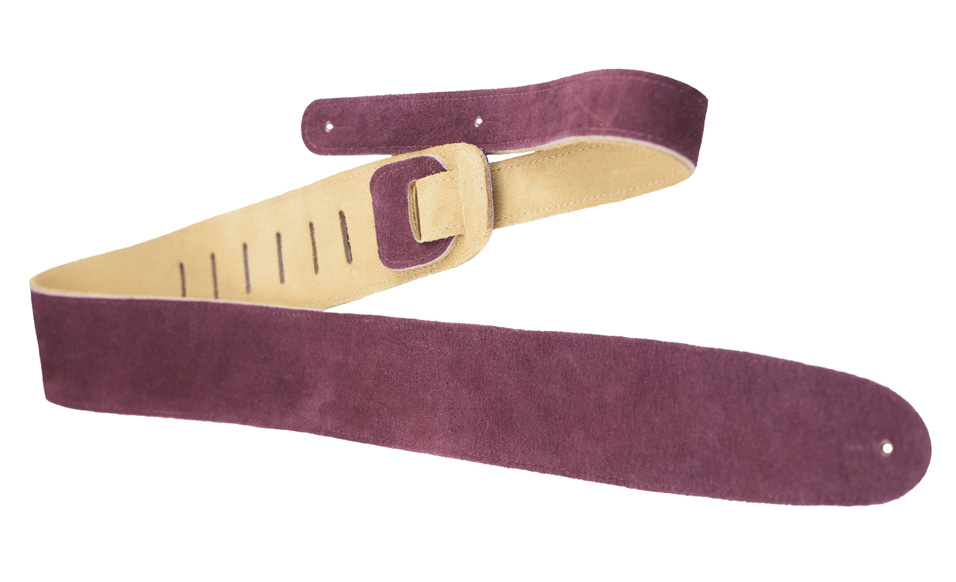 Perri's 210 Suede Leather Gurt, burgandy