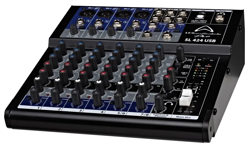 WHARFEDALE SL 424 USB Studio-/Live-Mixer