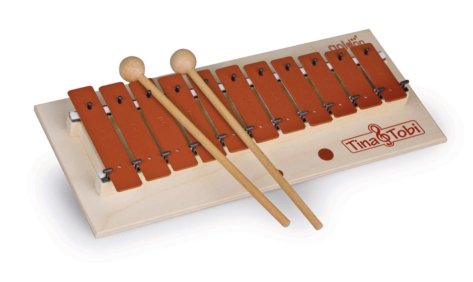 GOLDON BE4042 Glockenspiel - Musikalische Früherziehung "Tina und Tobi"