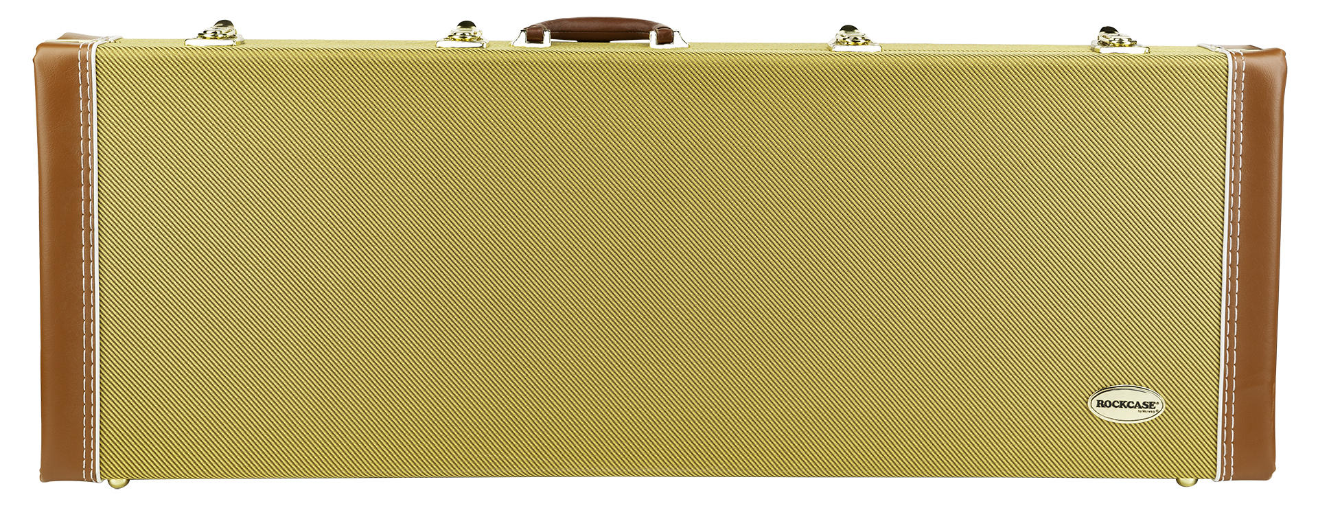 RockCase - Deluxe Line - Electric Guitar Hardshell Case - Vintage Tweed