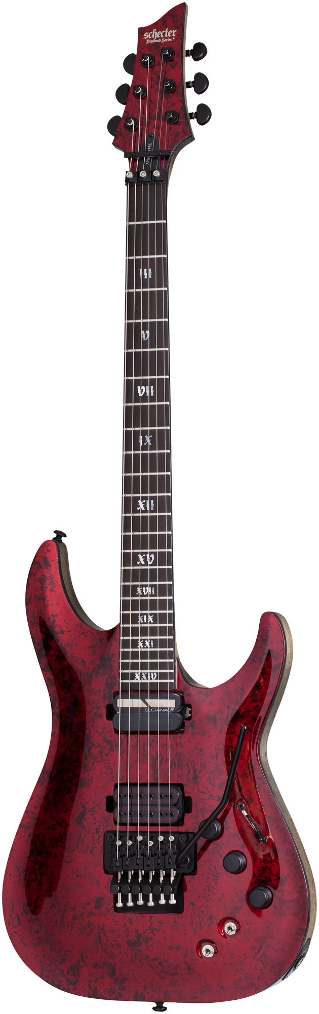SCHECTER E-Gitarre Apocalypse C-1 FR S, Red Reign