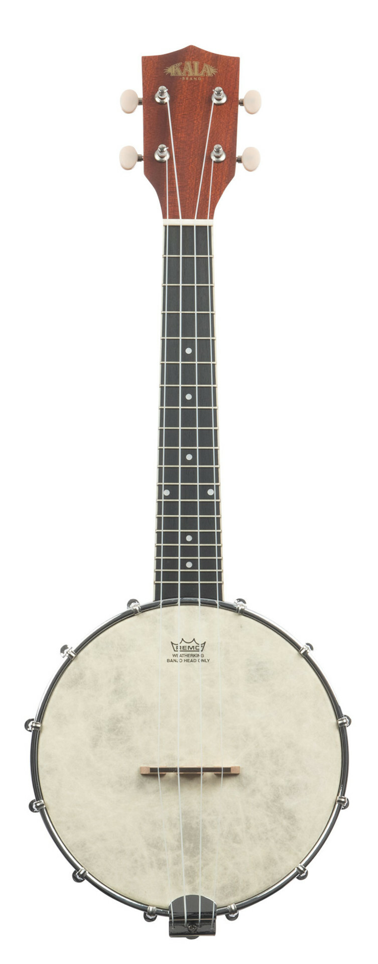 Kala KA-BNJ-MHG-C - Natural Mahogany Banjo Concert Ukulele, with Bag