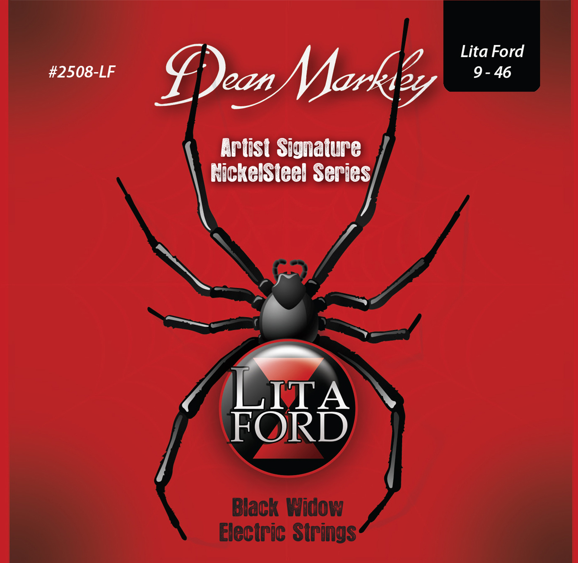 Dean Markley Lita Ford Artist Signature - 2508 LF - Electric Guitar String Set, .009-.046