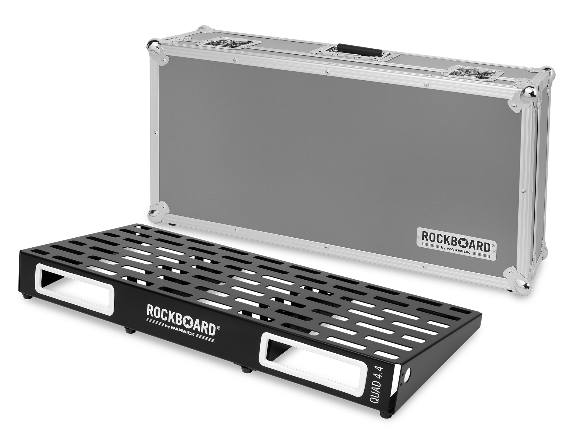 RockBoard QUAD 4.4, Pedalboard with Flight Case