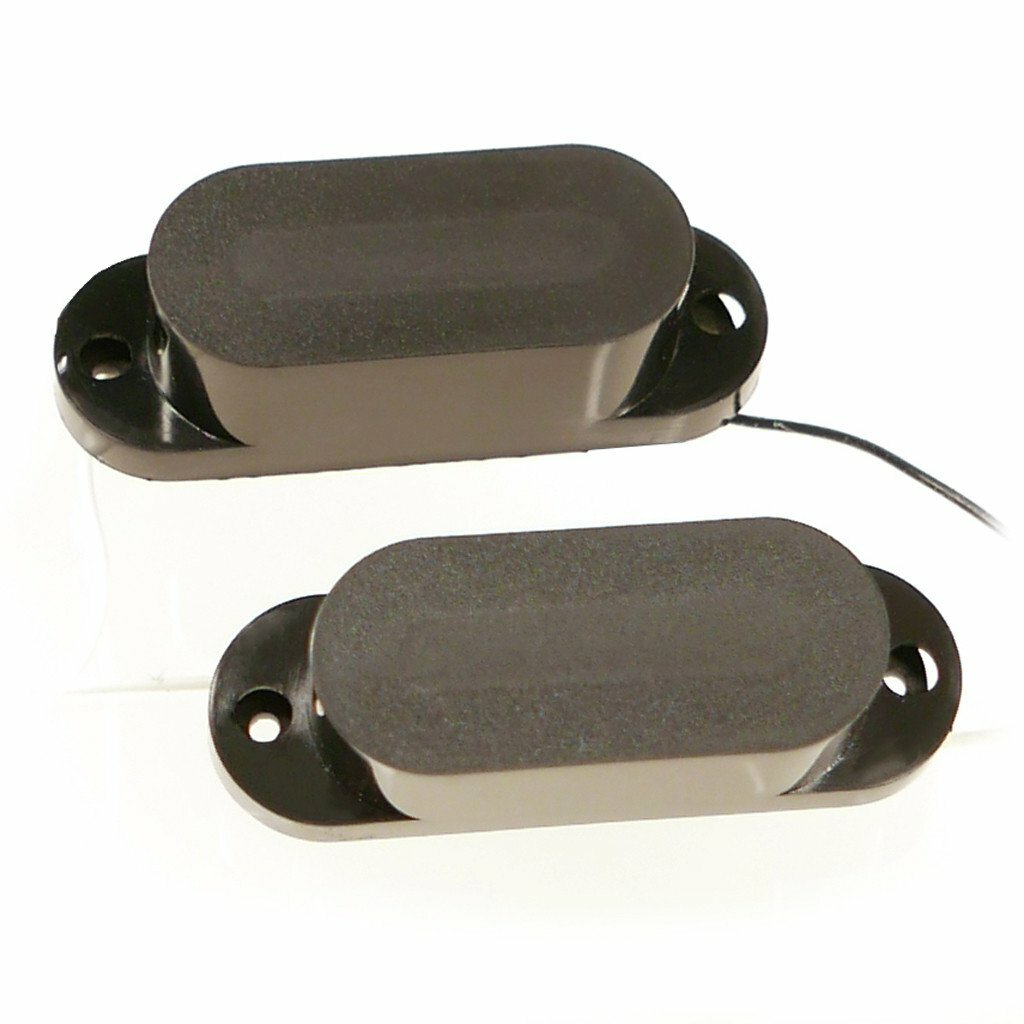 Nordstrand NM4, Mustang Pickup, Angled Polepieces, 4-String - Black