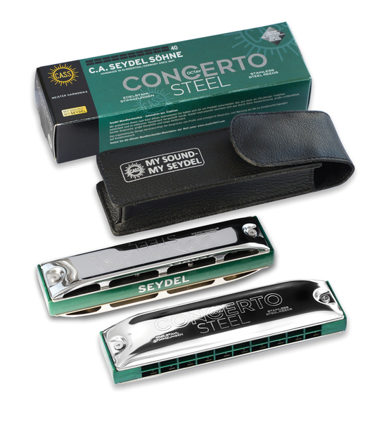 SEYDEL 31401 Concerto Steel Mundharmonika in C