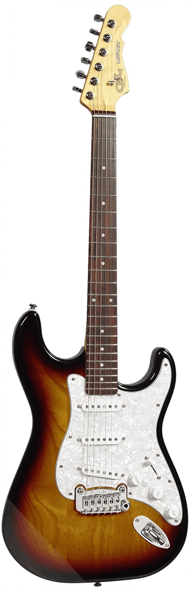 G&L Tribute Legacy 3TS RW E-Gitarre - 3-Tone-Sunburst