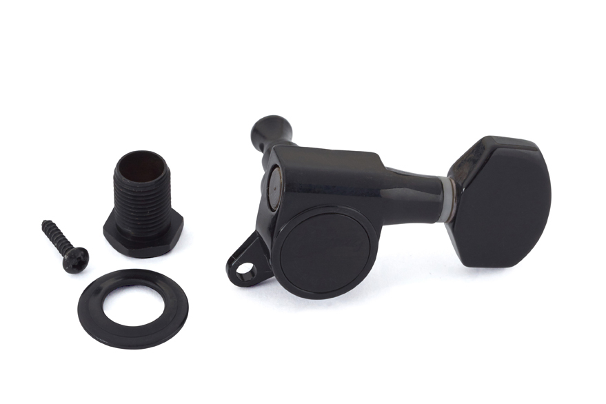 Framus Parts - Framus Machine Head, Left (Bass Side), 19 mm, Black