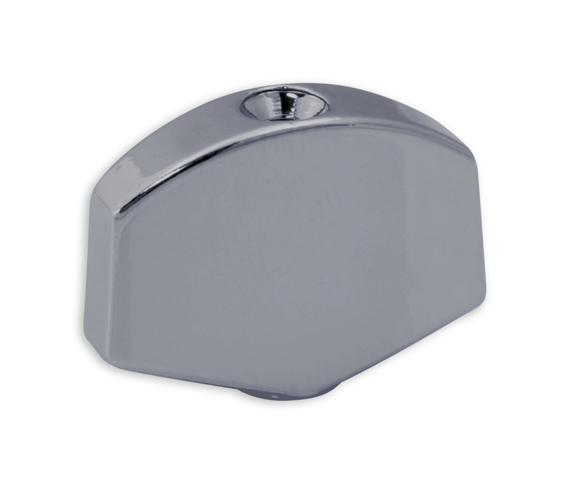 Grover GP19C Mid-Size Buttons, 6 pcs. - Chrome
