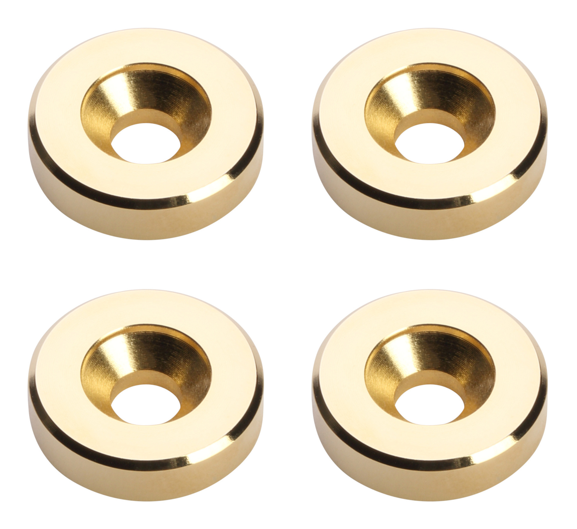 Sadowsky Parts - Bushing for Bolt-on Neck, 4 mm, 4 pcs. - Gold