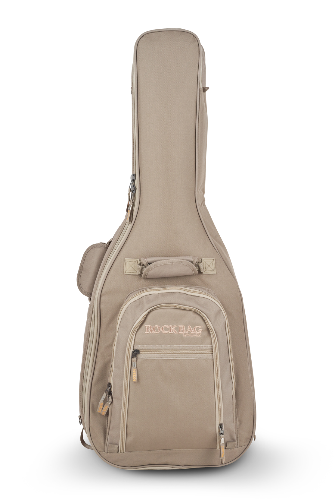 RockBag - Student Line Cross Walker - Classical Guitar Gig Bag - Khaki