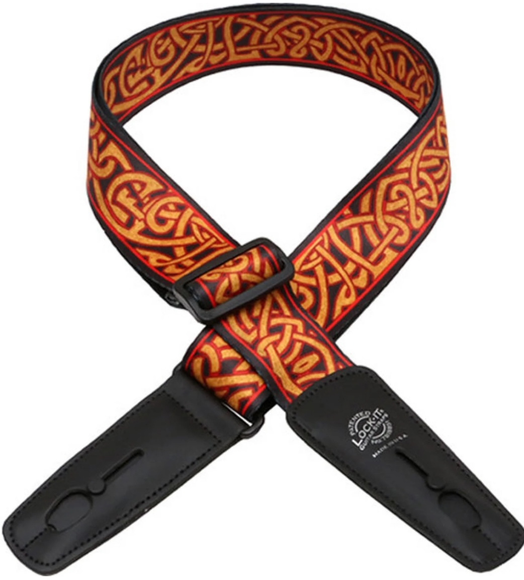 Lock-It Strap 2" Bob Masse (LIS 036 BM-6), Harvest Twist