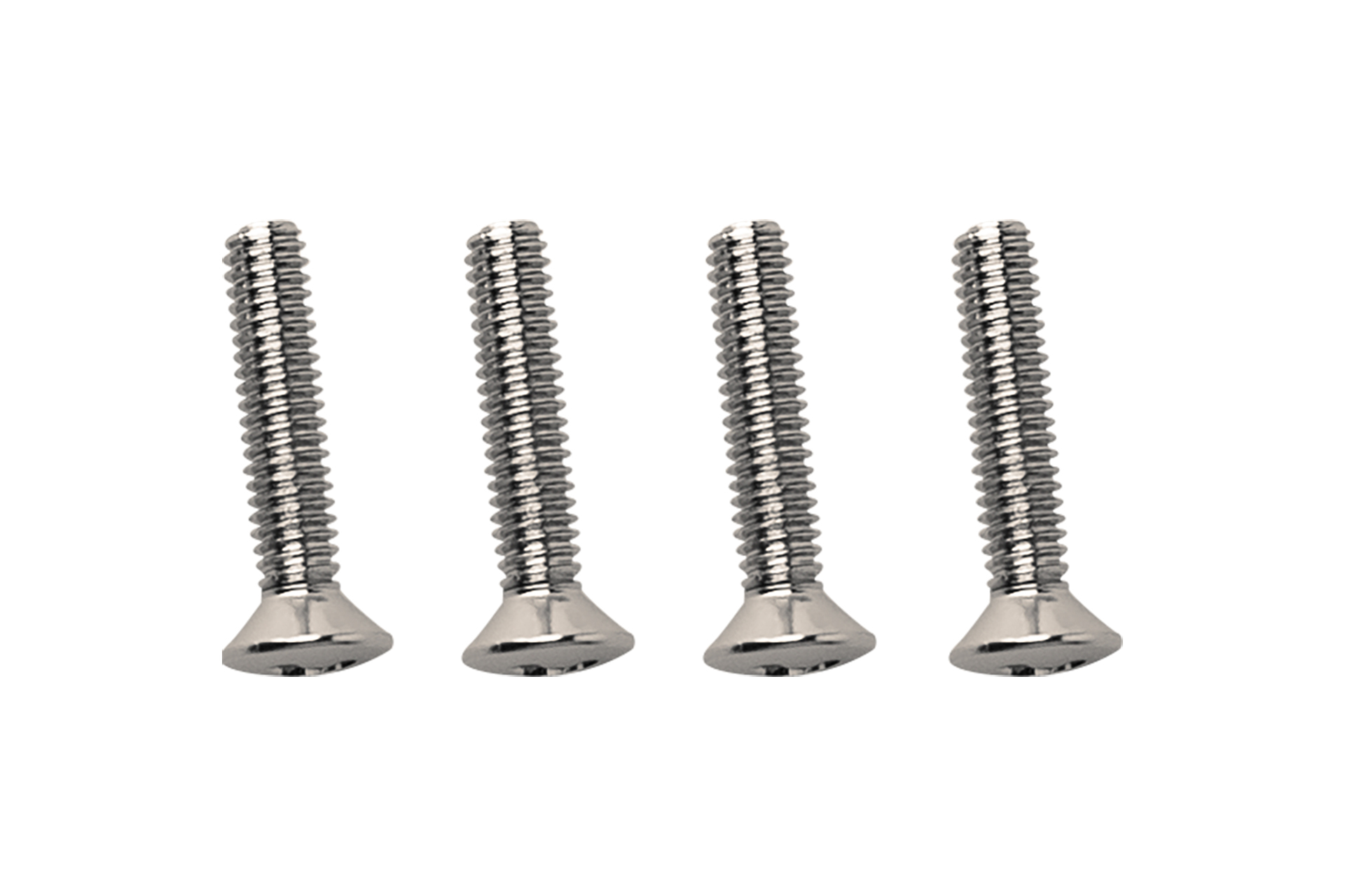 Sadowsky Parts - Countersunk Screw for Electronics Compartment Covers, M2.5 mm x 12 mm, 4 pcs. - Stainless Steel