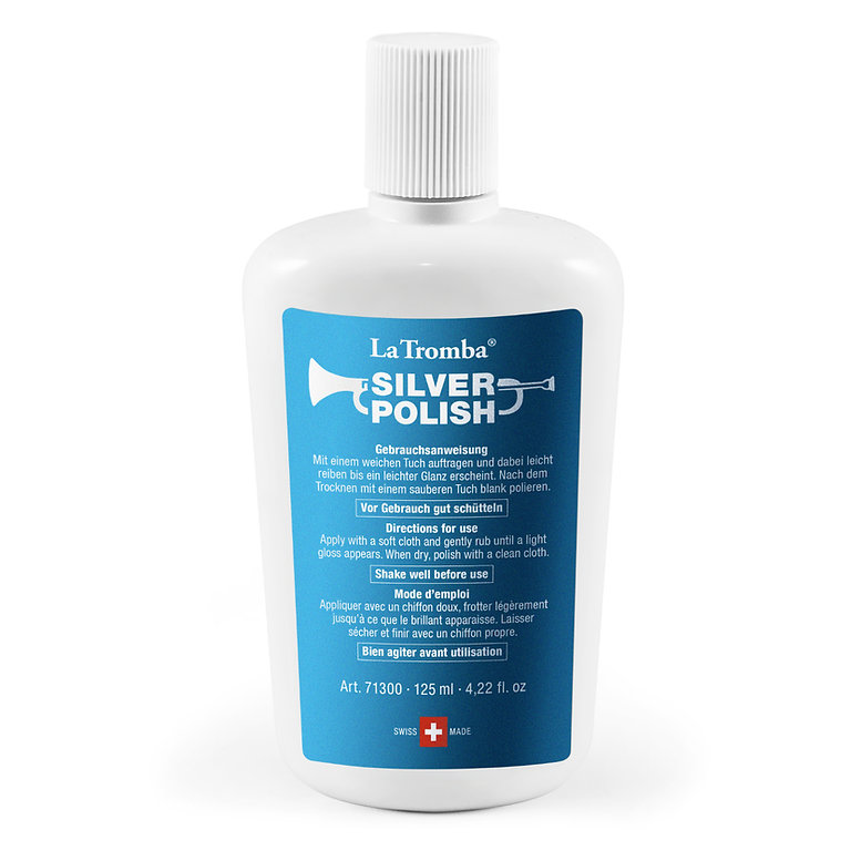 LA TROMBA 71300 Silver Polish, Silber-Politur, 125 ml