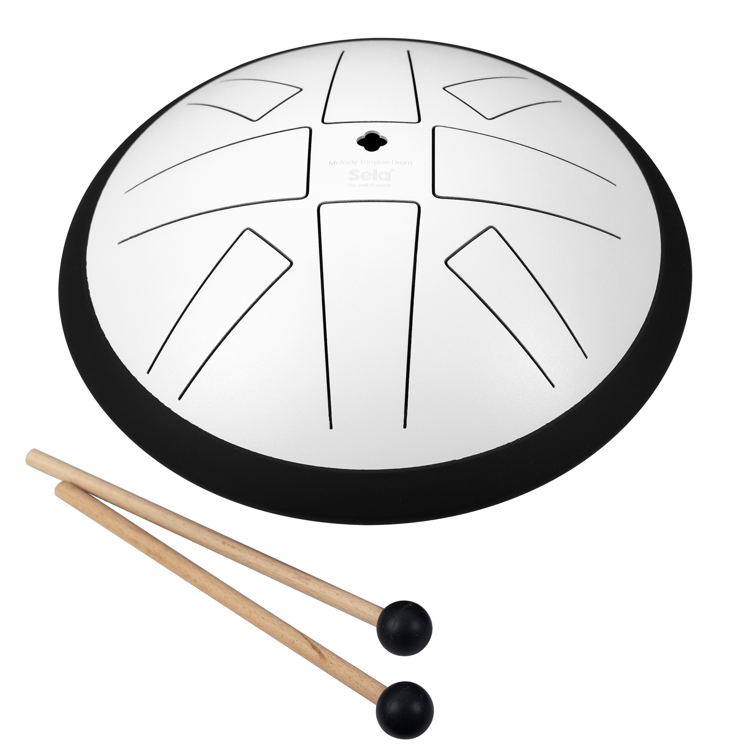 SELA SE372 Melody Tongue Drum 10" C Major White