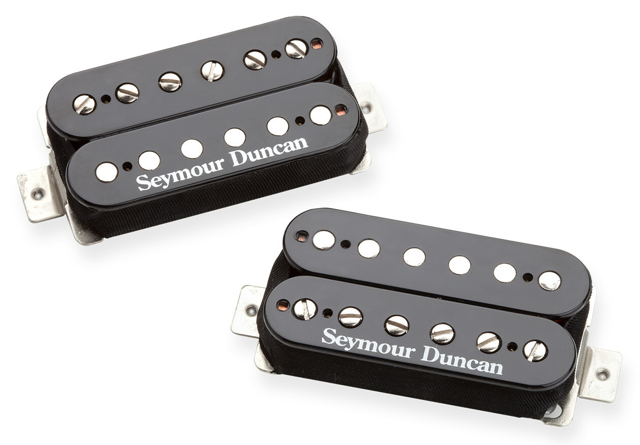 Seymour Duncan SH-6 Set - Distortion Mayhem Set, Humbucker Set - Black