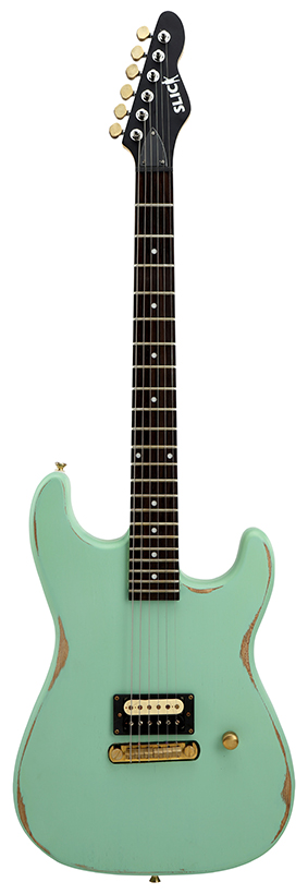 Slick SL 54 SG E-Gitarre ST-Style Surf Green