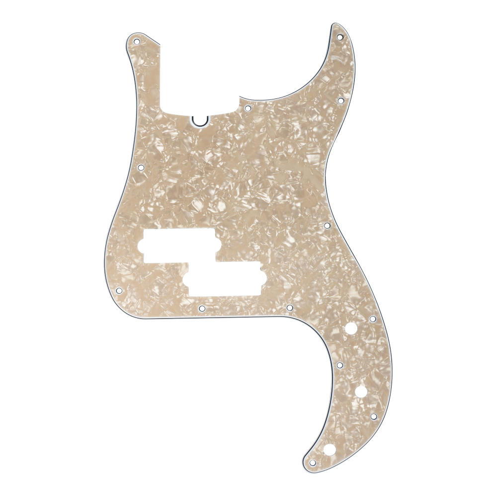 D'Andrea P-Bass Pickguard (DPP PB VNP), Vintage Pearl