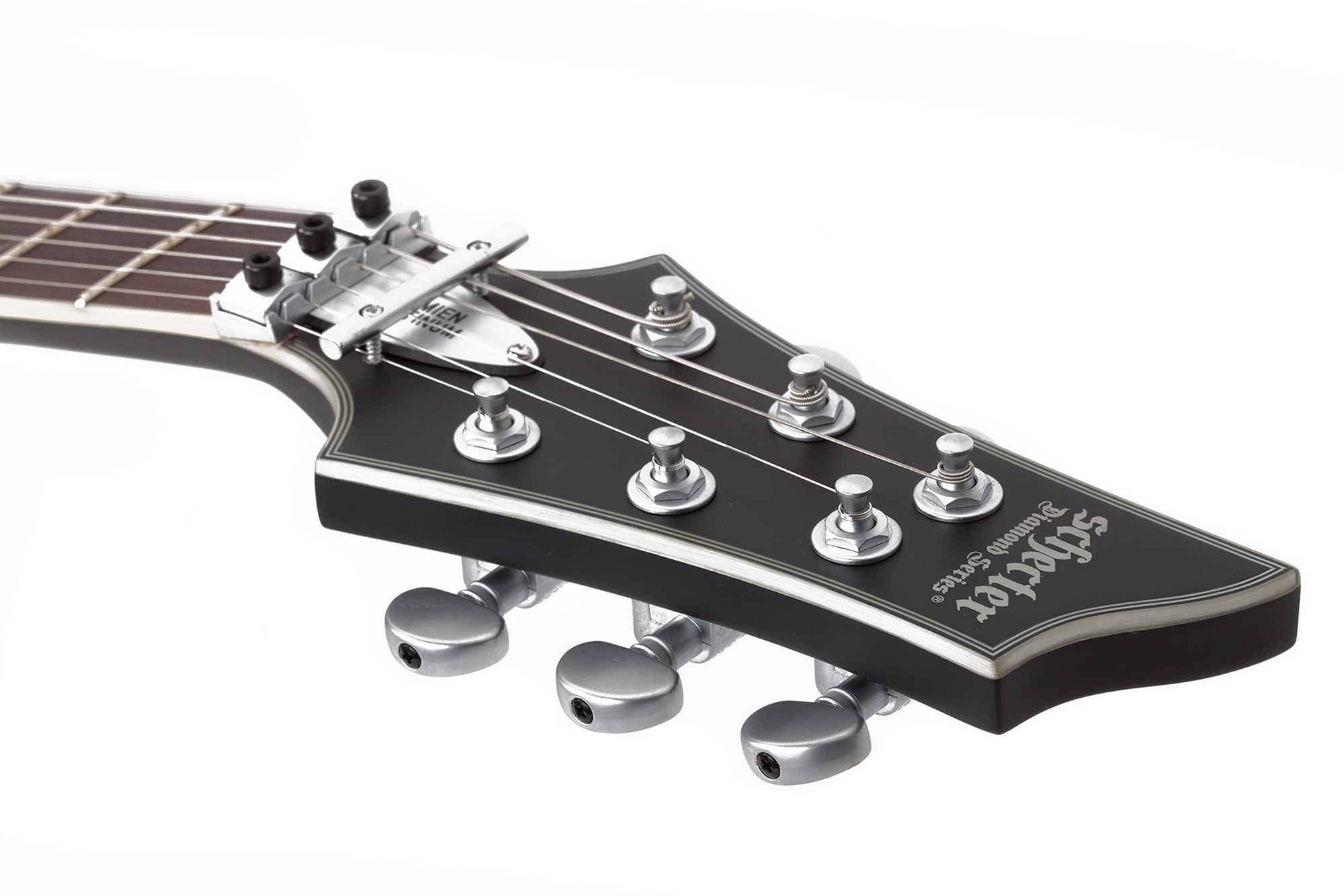 SCHECTER E-Gitarre Damien Platinum-6 FR, Satin Black