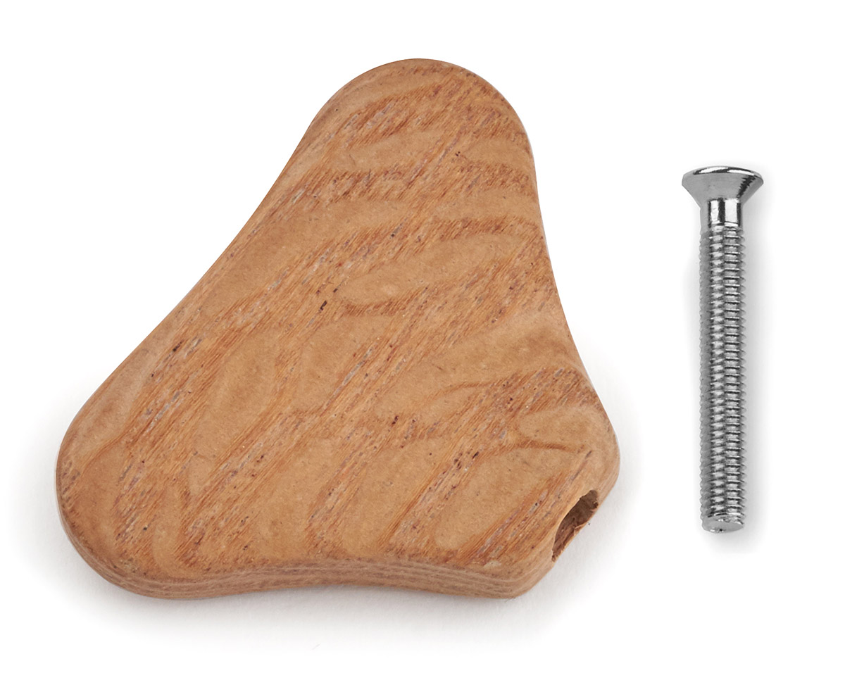 Warwick Parts - Wooden Peg for Warwick Machine Heads - Lacewood (with Chrome Screw)