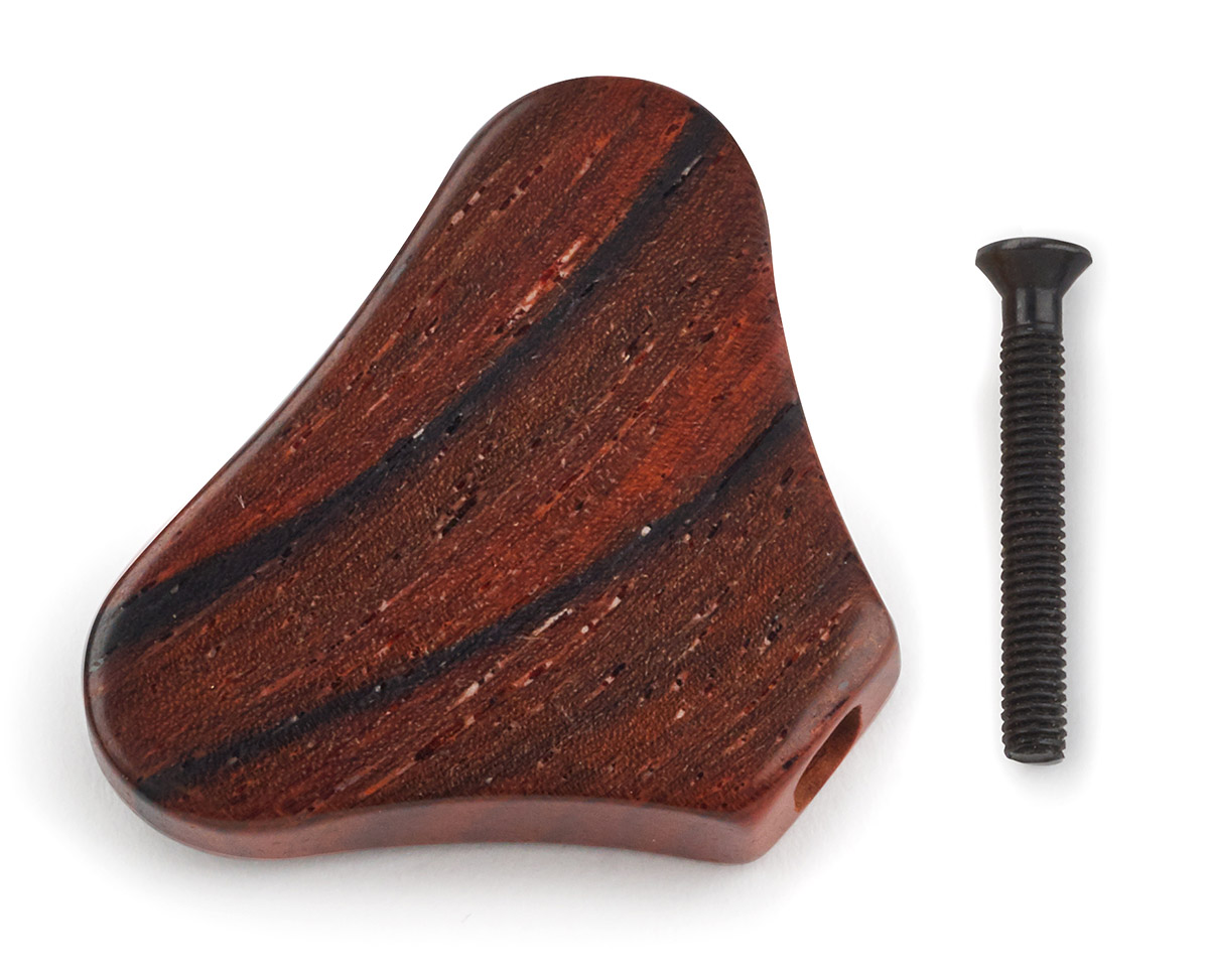 Warwick Parts - Wooden Peg for Warwick Machine Heads - Cocobollo (with Black Screw)