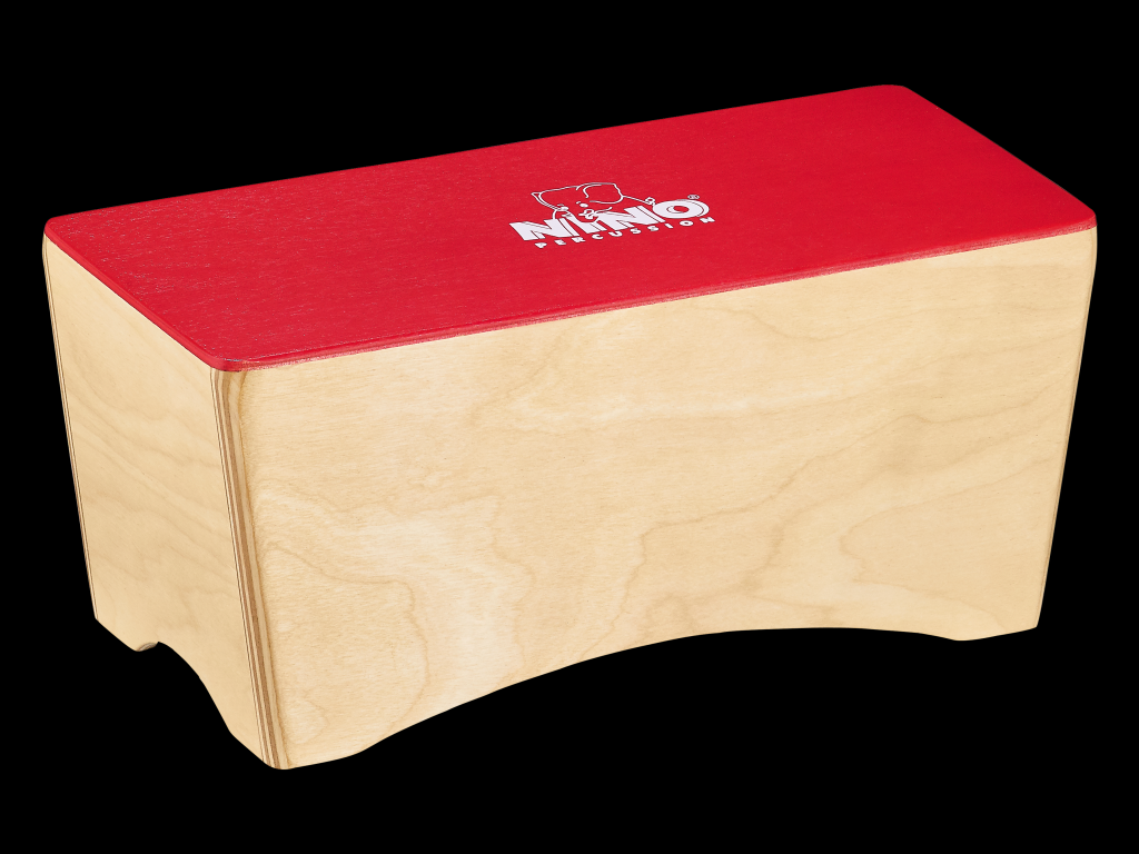 NINO 931R Percussion Bongo Cajon - rot