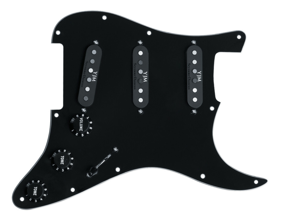 Seymour Duncan STK-S10S - Yngwie Loaded Pickguard - Black