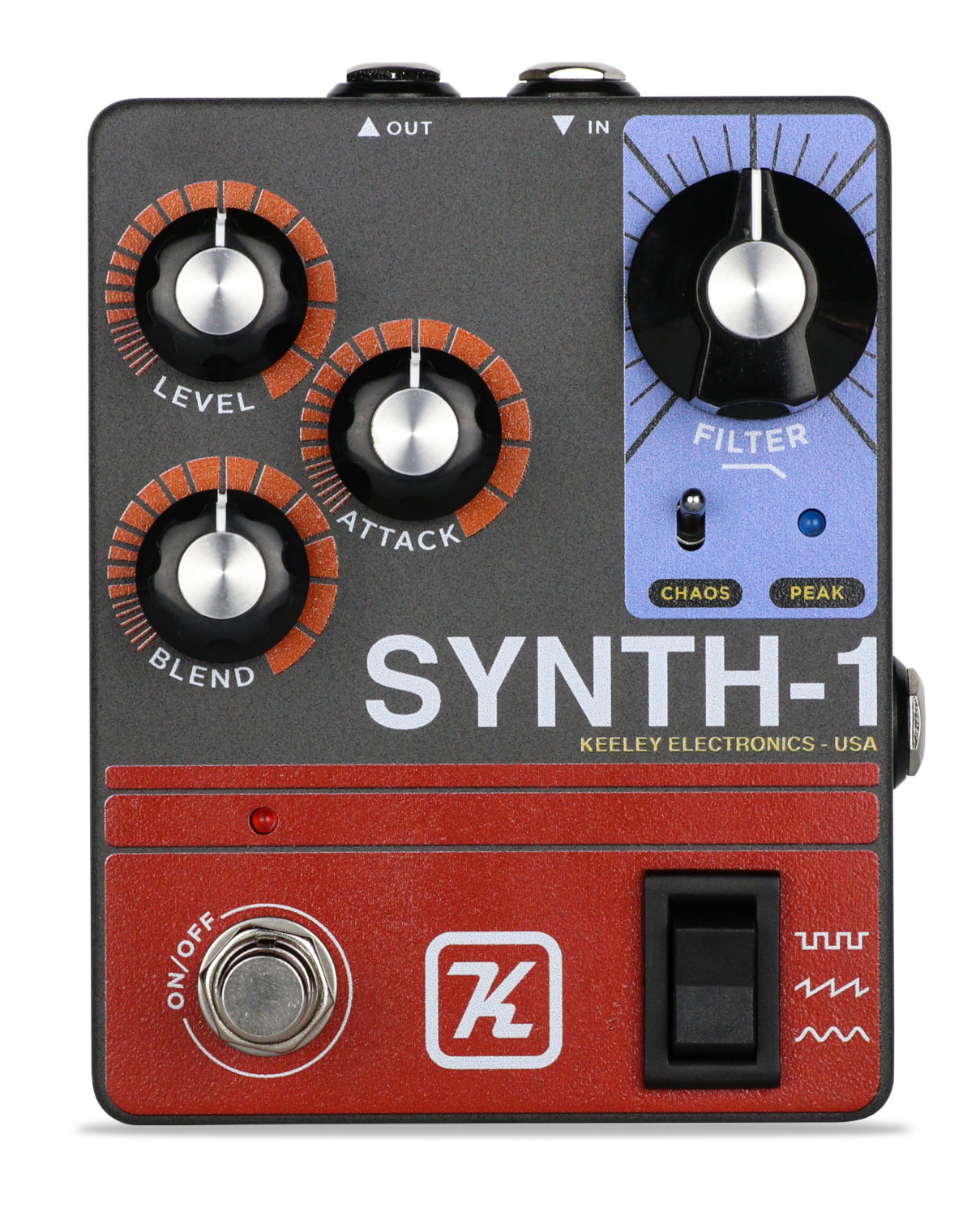 Keeley Synth-1 - Reverse Attack Fuzz Wave Generator