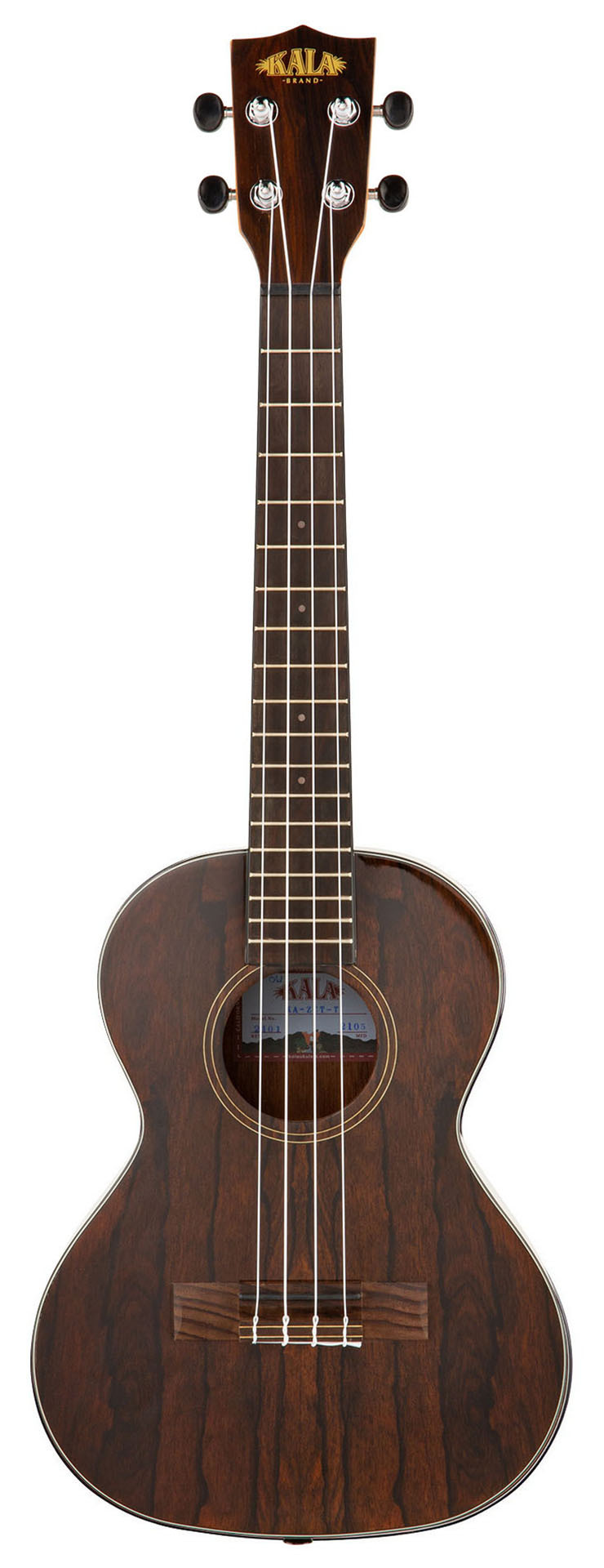 KALA KA-ZCT-T - Ziricote Tenor Ukulele, with Bag (UB-T)