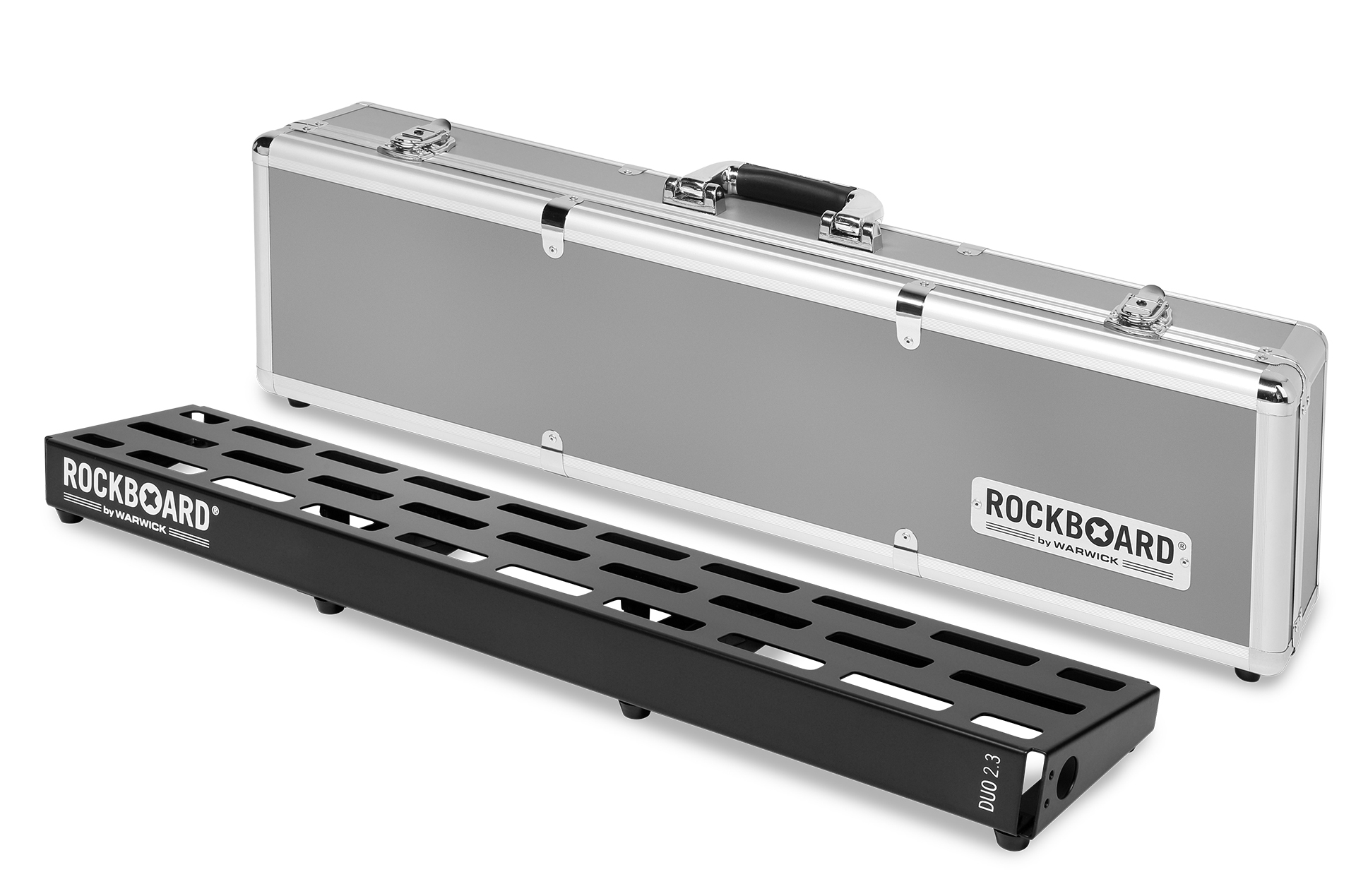 RockBoard DUO 2.3, Pedalboard with Flight Case